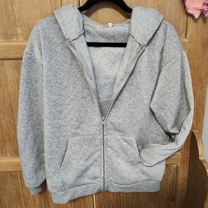 Women's Super Soft Heather Grey XS Hoodie